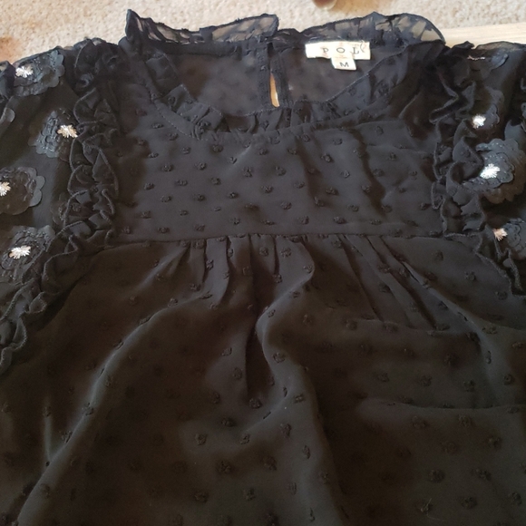 ♥️New Pol dot lace top - Picture 6 of 11